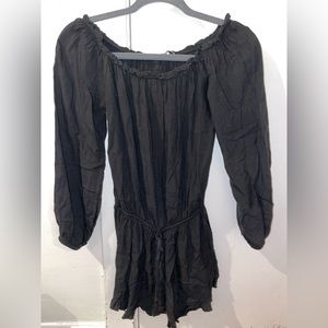Black brandy Melville romper size M